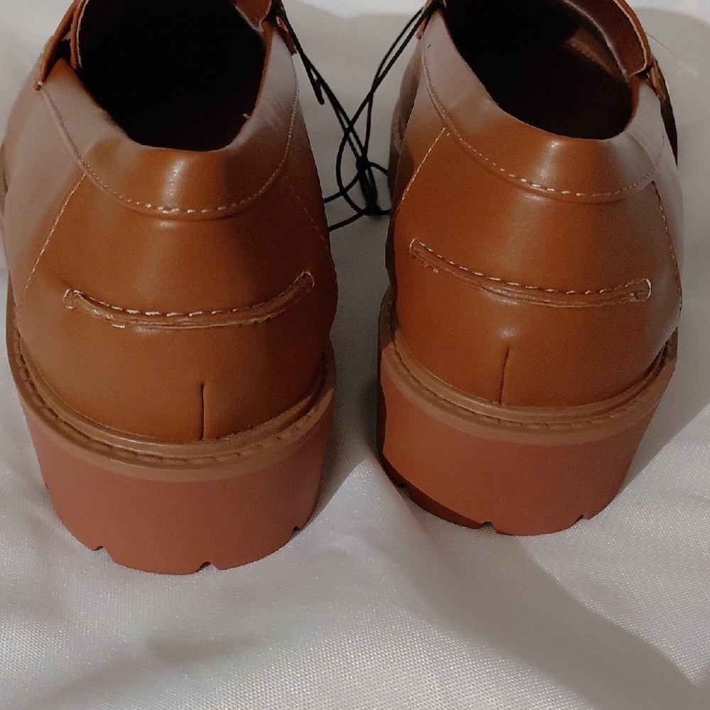 St. John's Bay Tan Loafers for Women - Picture 3 of 5